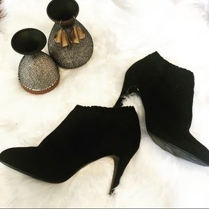 Merona Suede Bootie Heels
